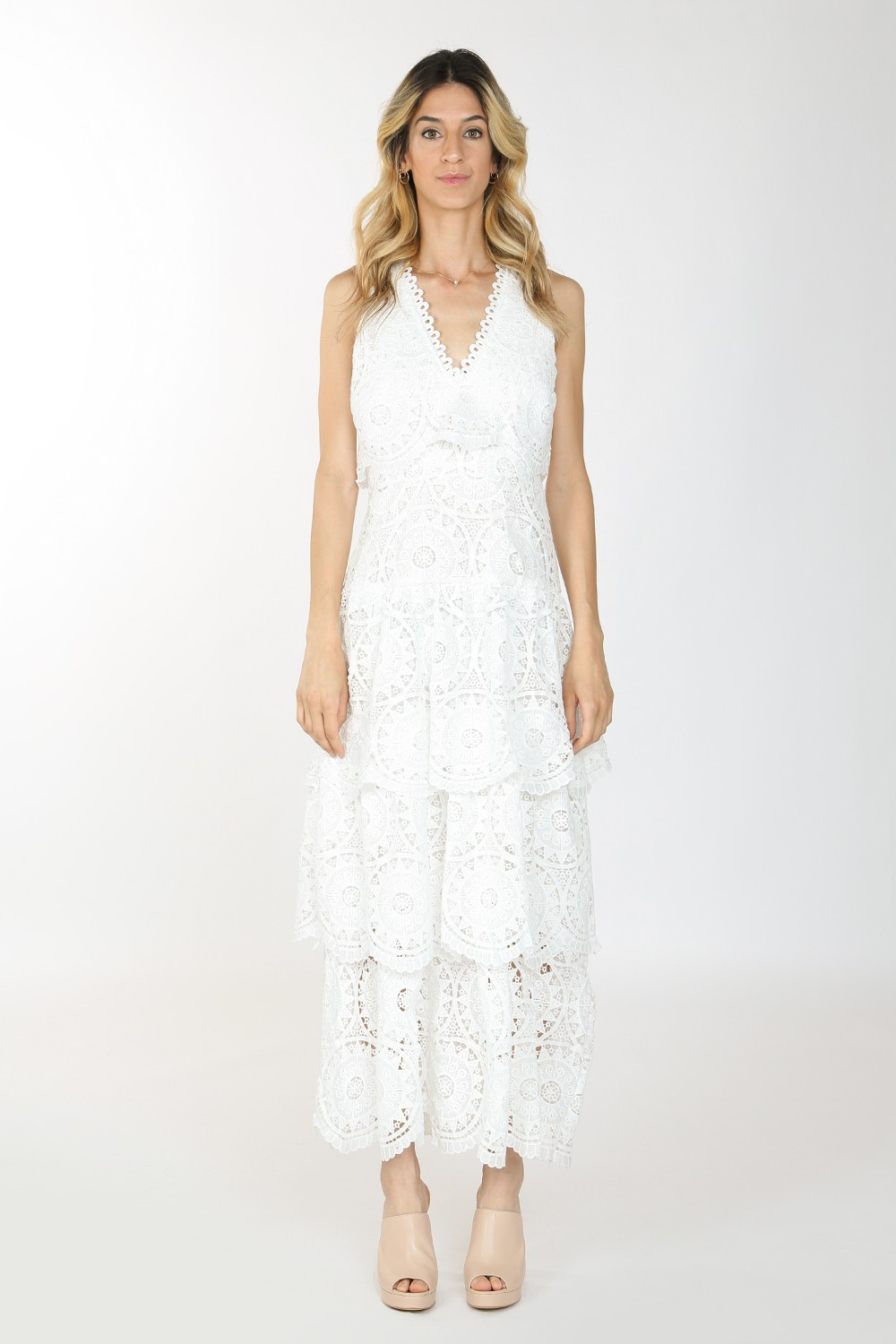 Florence Lace Long Dress