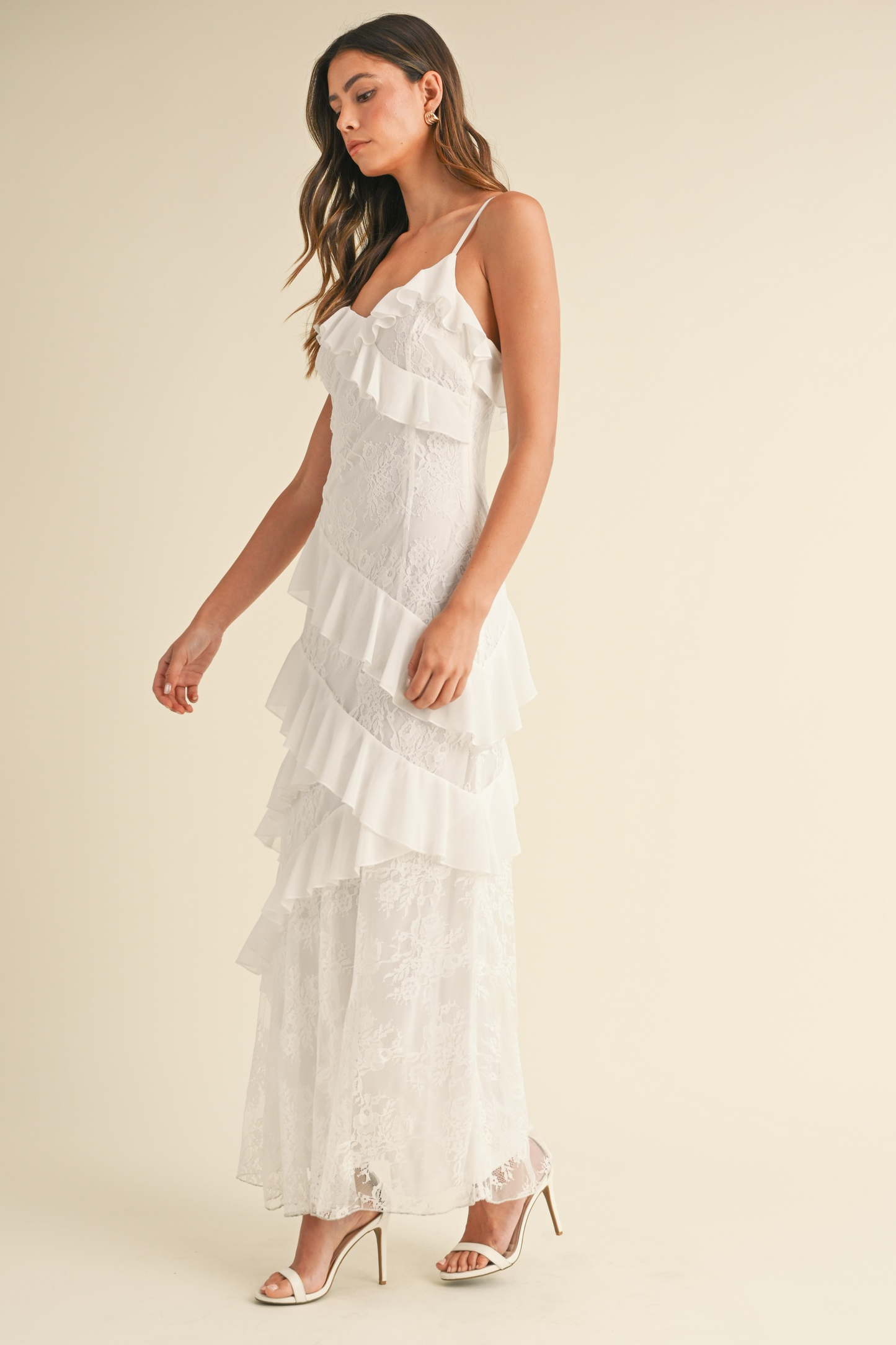 Tiered Ruffled Maxi Dress