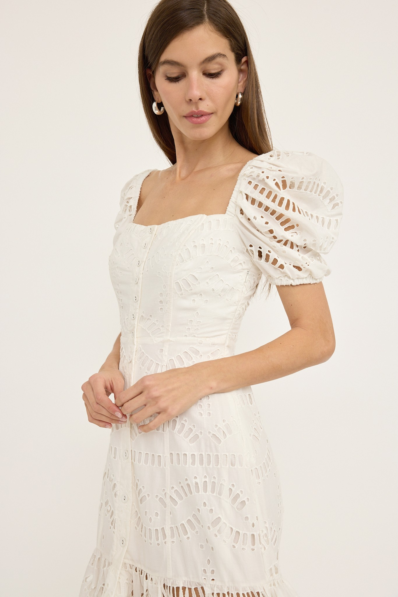 Irene Eyelet Dress