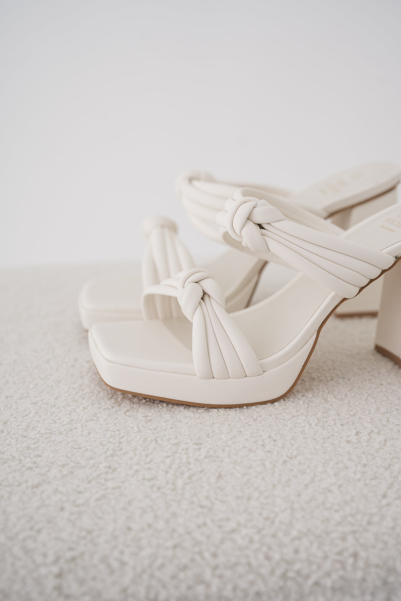 Faith on sale white heels